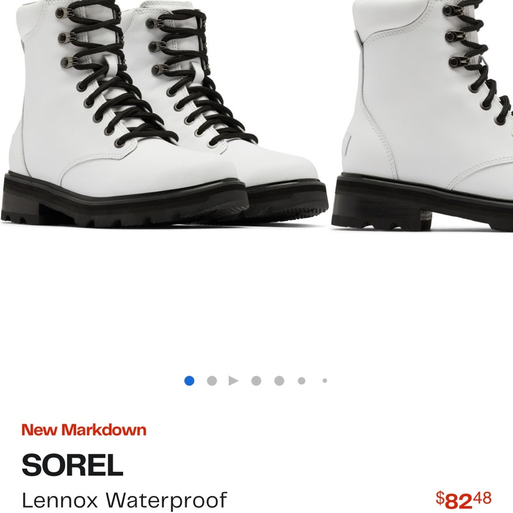 Sorel Lennox waterproof boots women’s 7